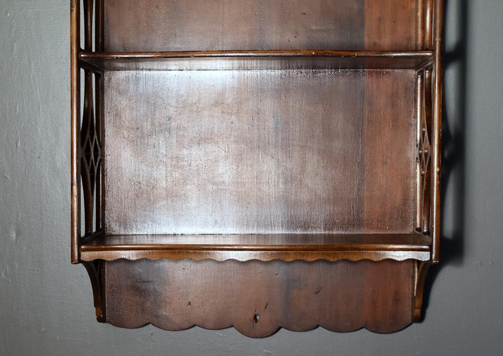 Vintage Wooden Wall Shelf