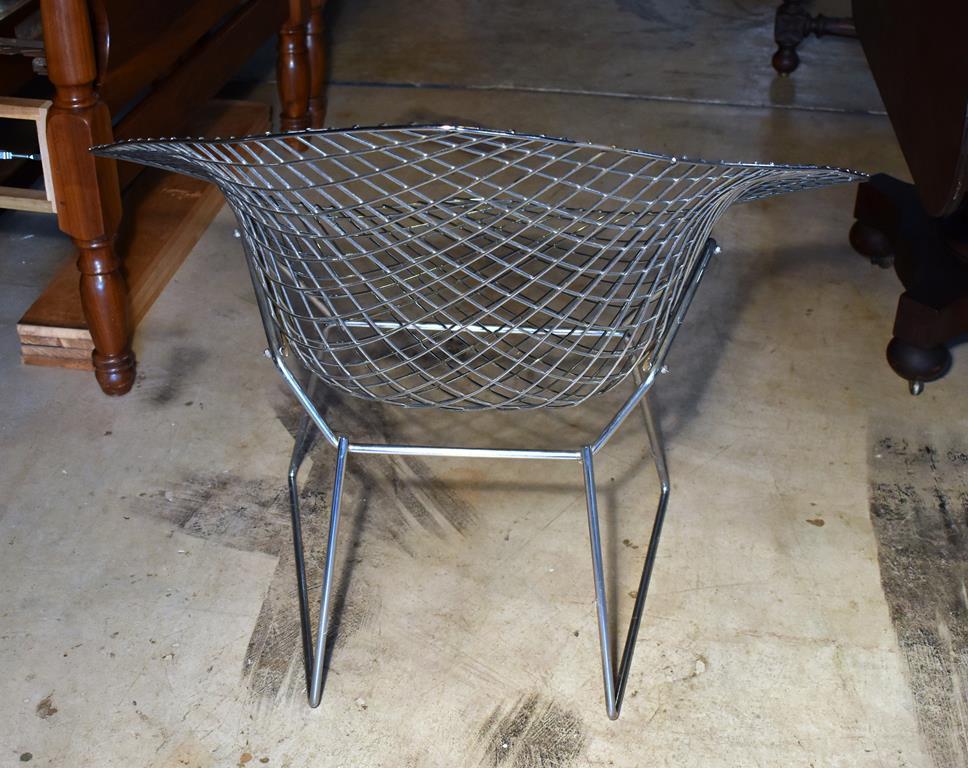 Vintage 1960s Mid-Century Harry Bertoia Diamond Chair