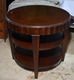 Bernhardt Contemporary Round End Table