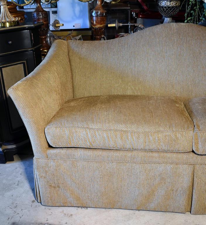 Handsome Hickory Chair Sofa with 8 Accent Pillows