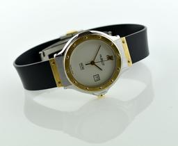 Authentic Hublot MDM Geneve Women's Wristwatch, Gold & Stainless Steel