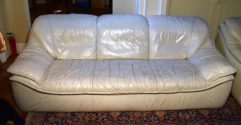 Contemporary Leather Sofa