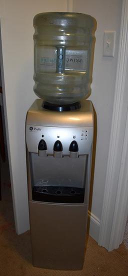 GE Hot and Cold Water Dispenser with Mini Fridge