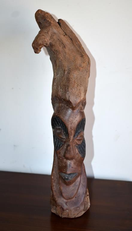 Carved Wood Tribal/Folk Art Sculpture