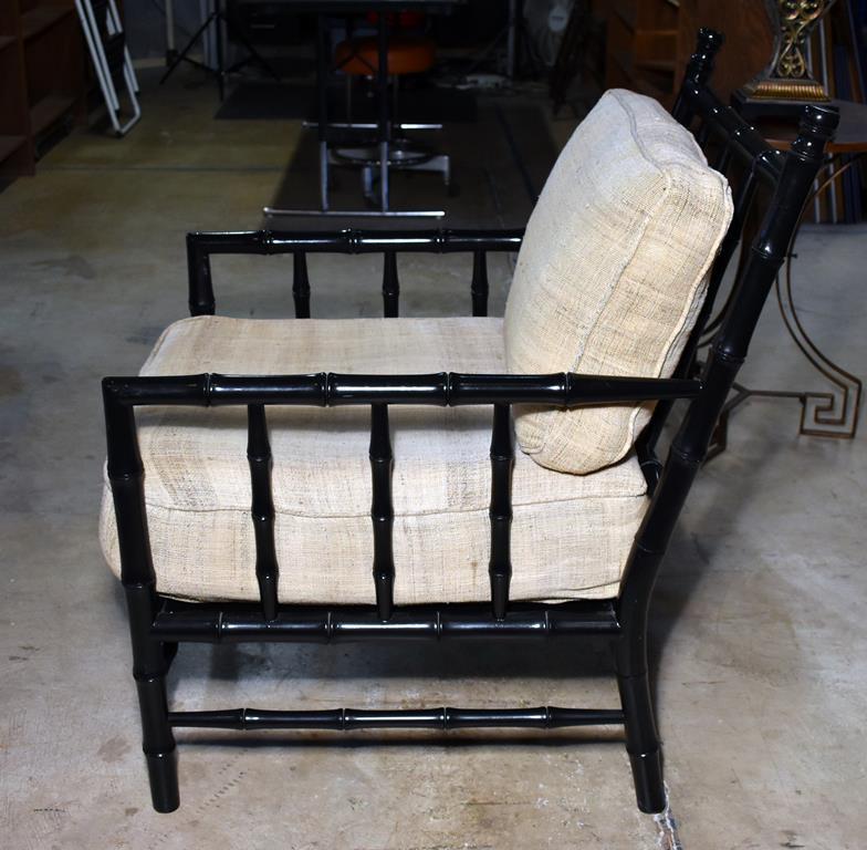 Fine Noir Bamboo Relax Chair (One) (Lots 35 & 36 Match)