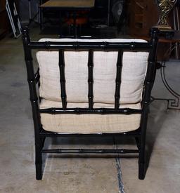 Fine Noir Bamboo Relax Chair (One) (Lots 35 & 36 Match)