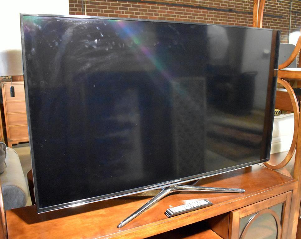 Samsung Model UN55H6350AF 55” HDTV w/ Stand and Remote