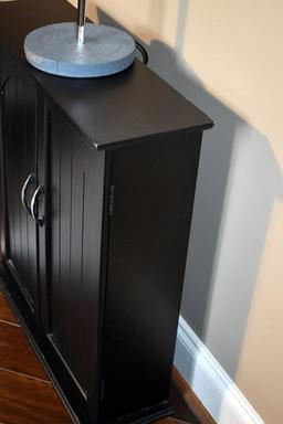 Small Black CD/DVD/Video Game Storage Cabinet