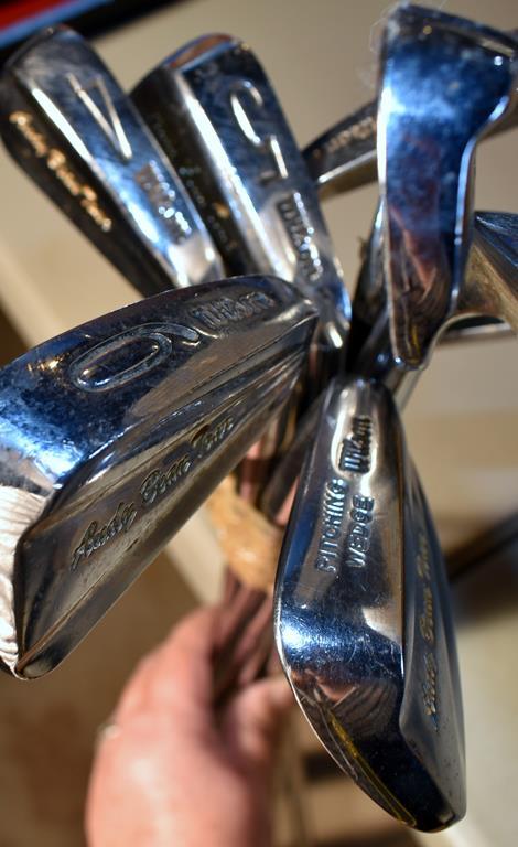 Lot of 8 Andy Bean Tour Wilson Golf Clubs