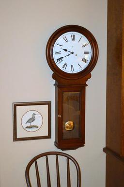 Classic Howard Miller Regulator Wall Clock