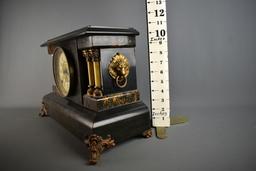 Antique Seth Thomas Pillared Mantle Clock