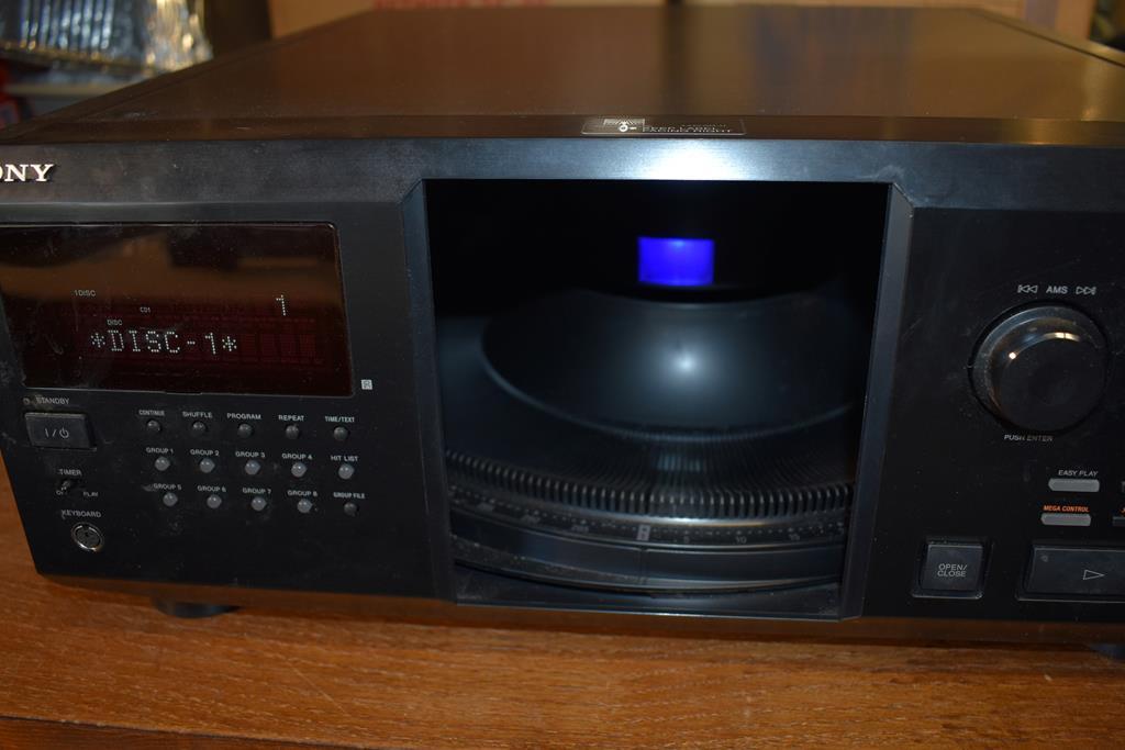 Sony Multi Compact Disc Player, Model: CDP-CX355