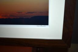 Photograph of Western Sunset Framed Photograph Print (1/25) by Jean Finnila