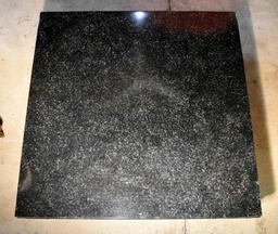 Black Marble Top Coffee Table, Accents by Heritage Furniture