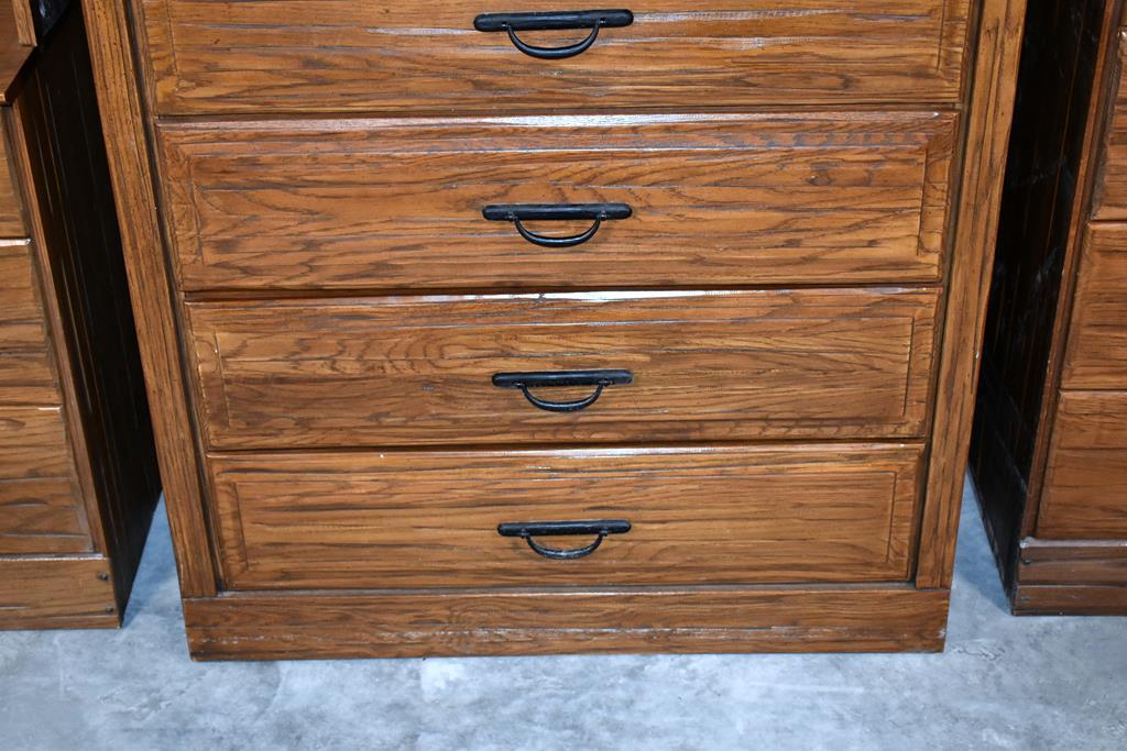 Quality “Ranch Oak” by Brand Furniture Bedroom Five Drawer-Chest