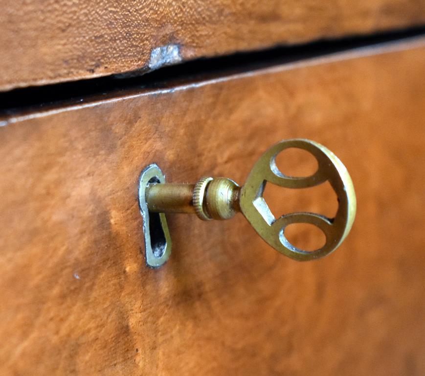 American Sheraton Cherry Chest, Early 19th C.