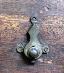 Antique Queen Anne Walnut Tilt-Top Tea Table with Snake Feet, Inlaid Top, Probably Southern US