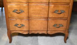 Elegant Vintage Five Drawer Dresser Chest