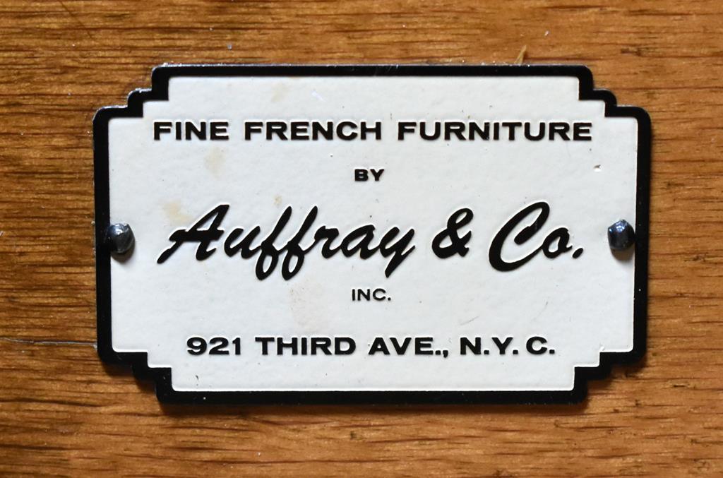 Graceful Auffray & Co., 3rd Ave NYC Fine French Walnut Ladies Desk