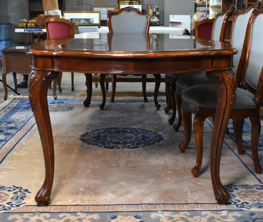 Wonderful Queen Anne Style Cherry Dining Table by Century Furniture of Hickory, NC