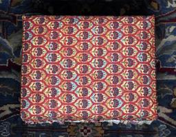 Upholstered Top Footstool