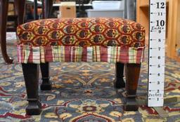 Upholstered Top Footstool