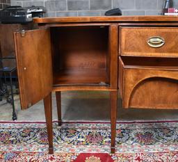 Henredon “18th Century Portfolio” Banded Mahogany Sideboard