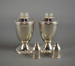 Duchin Weighted Sterling Silver Salt & Pepper Shakers