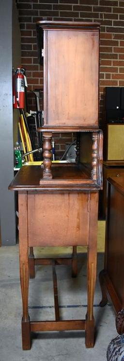 Early 20th C. Antique Poplar Kitchen Cupboard