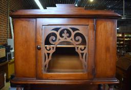 Early 20th C. Antique Poplar Kitchen Cupboard