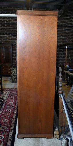 Modern Oak Armoire by Bernhardt Furniture