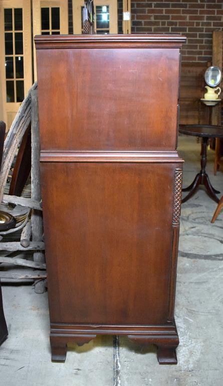 Vintage Mahogany Chest on Chest (2/3) by Continental Furniture