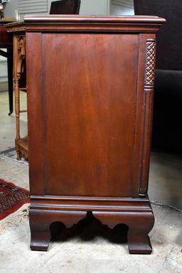 Vintage Mahogany Nightstand by Continental Furniture