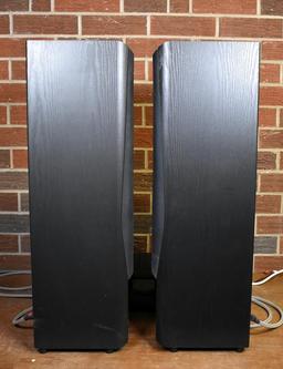 Pair of Infiniti Primus 250 Floor Tower 8 Ohm Stereo Speakers