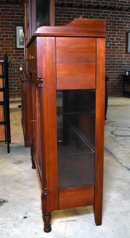 Matching Lexington Furniture Walnut “Vestiges” Dining Chest, 3 Shelves