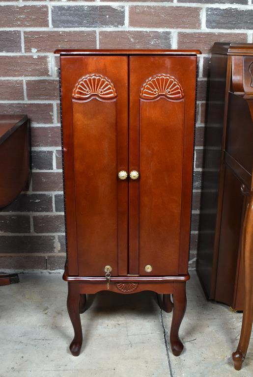 Powell Locking Jewelry Armoire w/ Keys