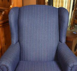 Crestline/Southern Craftsmen Blue Wing Chair