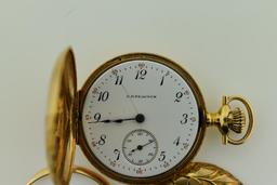 Antique Elgin Pocket Watch with 14K Solid Gold Case