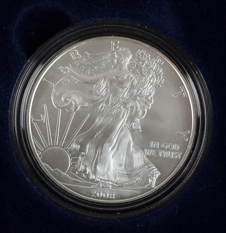 2008 American Eagle One Ounce $1 Silver Proof Coin