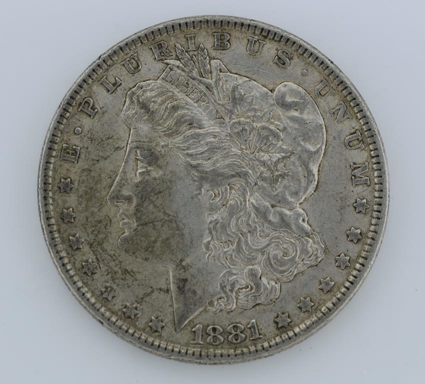 1881 Morgan Silver Dollar