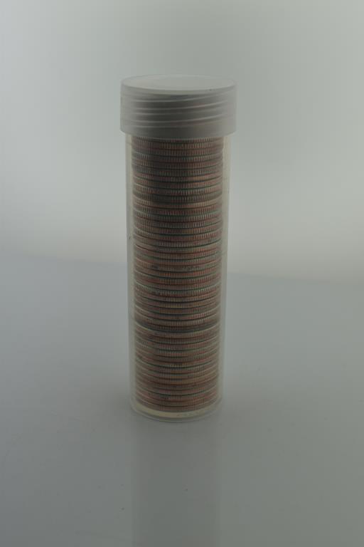 Littleton Coin Co. Fifty Coin Statehood Quarter Set, Uncirculated-60 Condition, in Plastic Tube