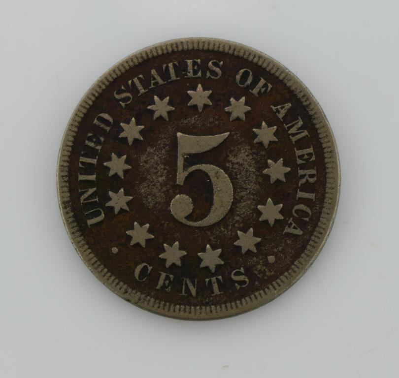 1868 Shield Nickel