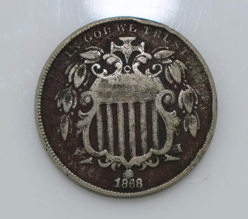 1868 Shield Nickel