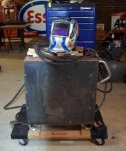 Craftsman Welding Range Mod 113.20246 on Dolly with Welding Mask & Accessories
