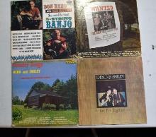 Four Vintage Reno & Smiley Vinyl 33s Record Albums