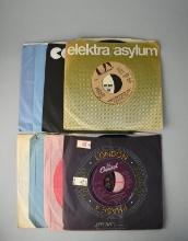 Lot of Eight Vinyl 45s Records