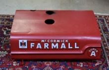 Vintage International Harvester McCormick Farmall Super A Tractor Hood