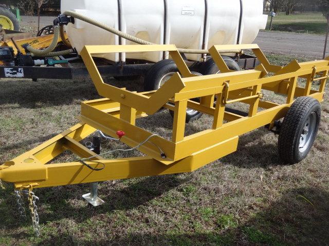 NEW Bumper-Pull 2 Bale Hay Trailer