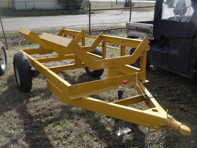 NEW Bumper-Pull 2 Bale Hay Trailer