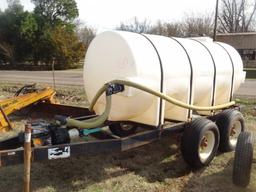 WYLIE 1000 Gallon Bumper-Pull Nurse Tank Trailer